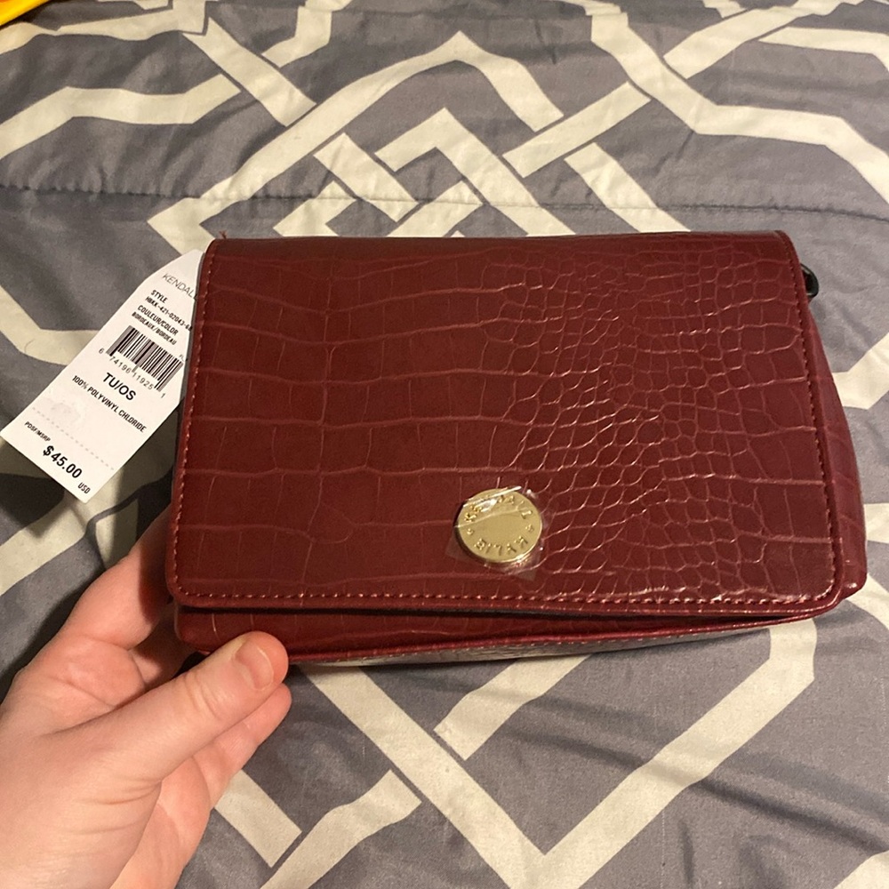 Nwt Kendall+Kylie Bordeaux crossbody